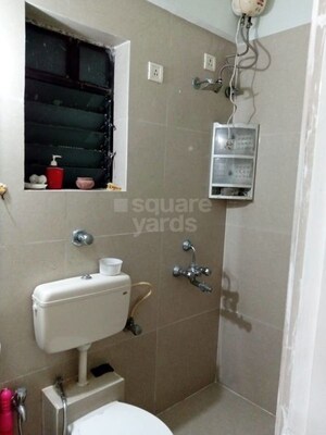 Bathroom in 2 BHK Apartment at Yashoda Apartment Kopar Khairane, Kopar Khairane – for Rent