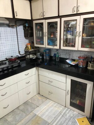 Kitchen in 2 BHK Apartment at Sachi Apartment Kopar Khairane, Kopar Khairane Sector 19 – for Rent