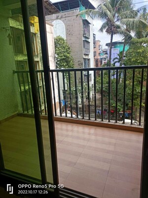 Balcony in 1 BHK Apartment at Yashoda Apartment Kopar Khairane, Kopar Khairane – for Rent