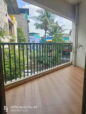 Balcony in 1 BHK Apartment at Yashoda Apartment Kopar Khairane, Kopar Khairane – for Rent