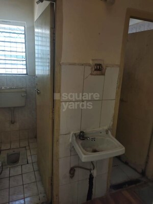 Bathroom in 1 RK Apartment at Radhika CHS Kopar Khairane, Kopar Khairane – for Rent