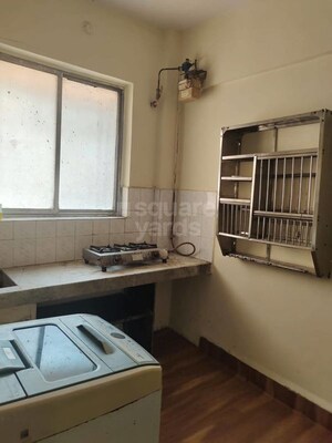 Kitchen in 1 RK Apartment at Radhika CHS Kopar Khairane, Kopar Khairane – for Rent