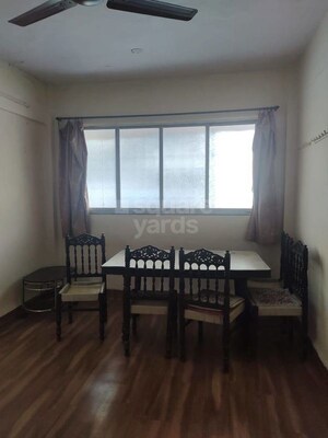 Living Room in 1 RK Apartment at Radhika CHS Kopar Khairane, Kopar Khairane – for Rent