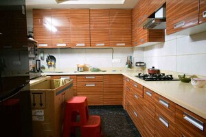 Kitchen in 3 BHK Builder Floor at Greater Kailash Part 3 – for Rent