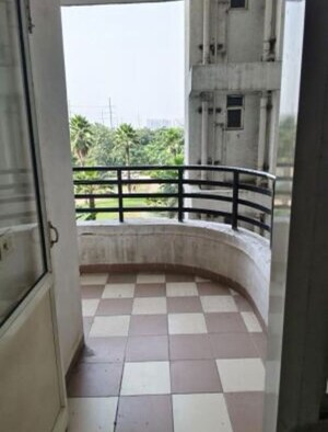 Balcony in 2 BHK Apartment at Stellar Mi Citihomes, Omicron Iii Greater Noida – for Rent