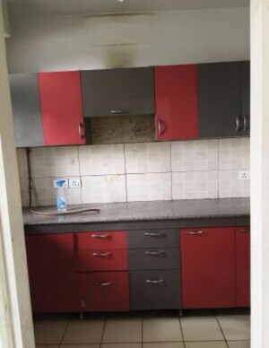 Kitchen in 2 BHK Apartment at Stellar Mi Citihomes, Omicron Iii Greater Noida – for Rent