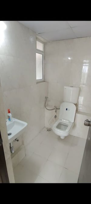 Bathroom in 1.5 BHK Apartment at Puranik Rumah Bali, Ghodbunder Road – for Rent
