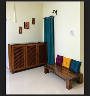 Living Room in 2 BHK Apartment at Kumar Primavera, Wadgaon Sheri – for Rent