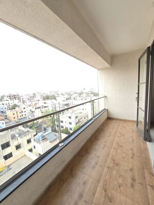 Balcony in 2 BHK Apartment at Rohan Karan Evana, Wadgaon Sheri – for Rent