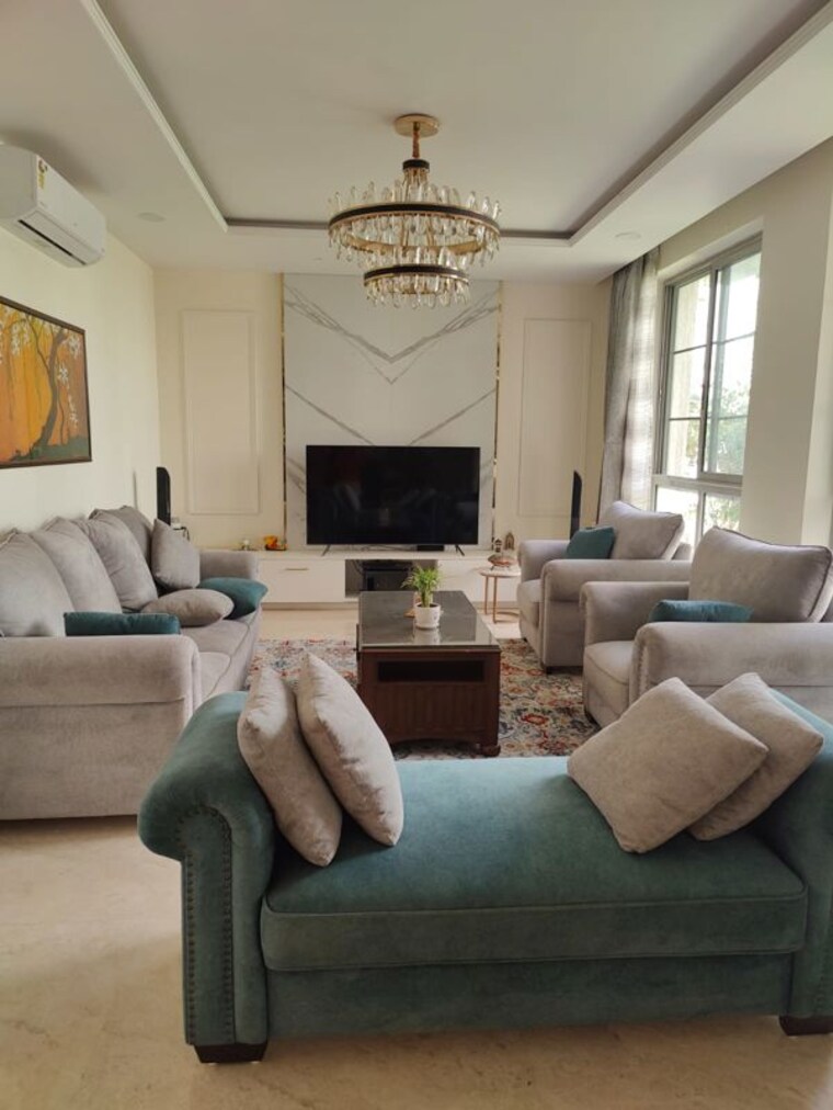 Living Room, house-of-hiranandani-devanahalli 4 Bedroom 4800 Sq.Ft. Apartment In Devanahalli Bangalore 10786404