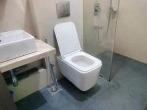 Bathroom in 2 BHK Apartment at Cloud 36 Mumbai, Ghansoli – for Rent