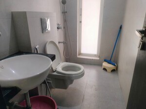 Bathroom in 2 BHK Apartment at Cloud 36 Mumbai, Ghansoli – for Rent