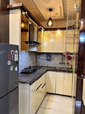 Kitchen in 2 BHK Builder Floor at Dwarka Mor – for Rent