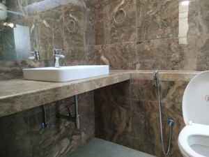 Bathroom in 3 BHK Apartment at L&T Emerald Isle, Powai – for Rent