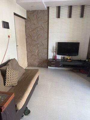 Living Room in 2 BHK Apartment at Ferro Gardens, Wadgaon Sheri – for Rent