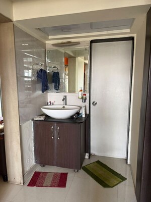 Bathroom in 2 BHK Apartment at Ferro Gardens, Wadgaon Sheri – for Rent