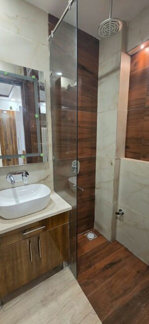 Bathroom in 2 BHK Builder Floor at Kalkaji – for Rent