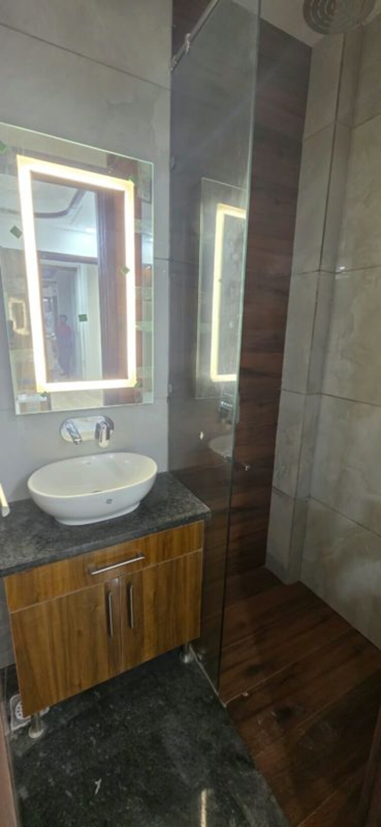 Bathroom, kalkaji 2 Bedroom 100 Sq.Yd. Builder Floor In Kalkaji Delhi 10786436