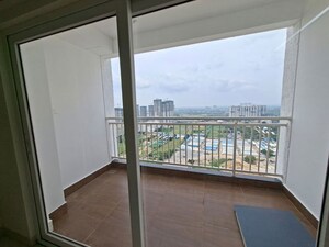 Balcony in 2.5 BHK Apartment at My Home Sayuk, Tellapur – for Rent