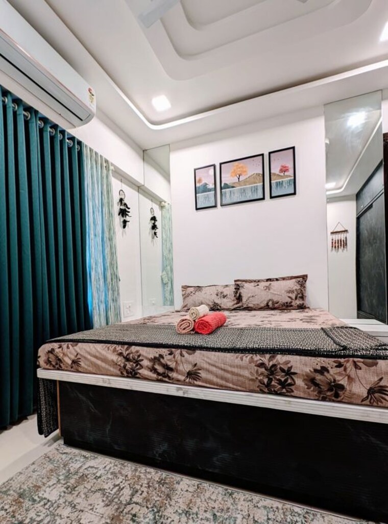 Bedroom, platinum-life 2 Bedroom 700 Sq.Ft. Apartment In Andheri West Mumbai 10784749