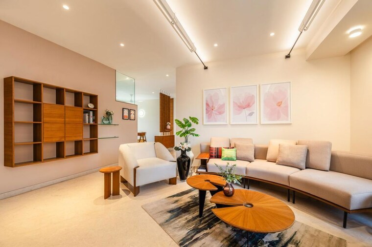 Living Room, vimal-apartment-andheri 3 Bedroom 1600 Sq.Ft. Apartment In Andheri West Mumbai 10784612