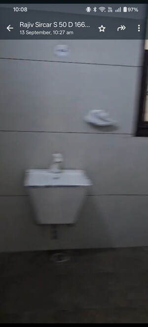 Bathroom in 3.5 BHK Villa at RWA Apartments Sector 50, Sector 50 – for Rent