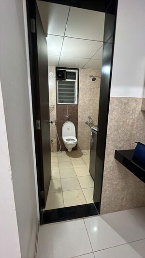 Bathroom in 2 BHK Apartment at Paranjape Schemes Madhukosh, Dhayari – for Rent