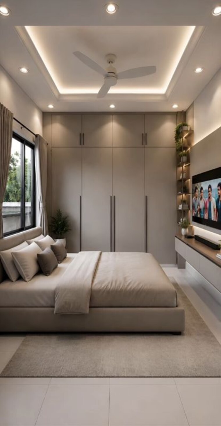 Bedroom, sector 107 2 Bedroom 1050 Sq.Ft. Builder Floor In Sector 107 Noida 10786467