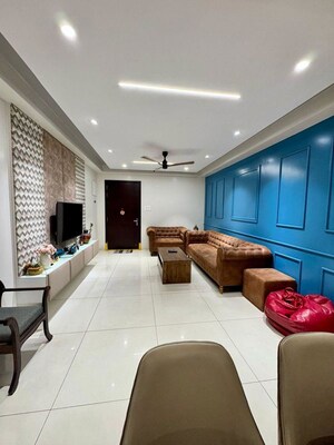 Team Area in 3 BHK Apartment at Rajapushpa Regalia, Kokapet – for Rent