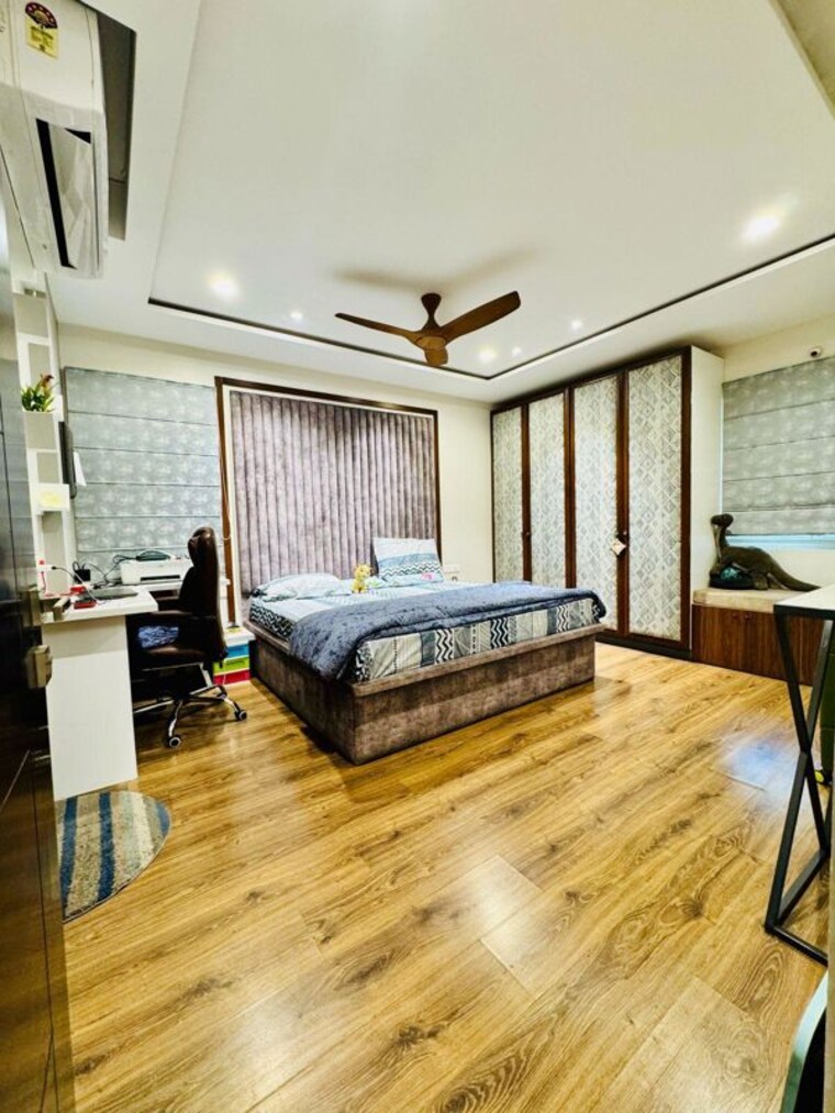 Bedroom, rajapushpa-regalia 3 Bedroom 1960 Sq.Ft. Apartment In Kokapet Hyderabad 10786461