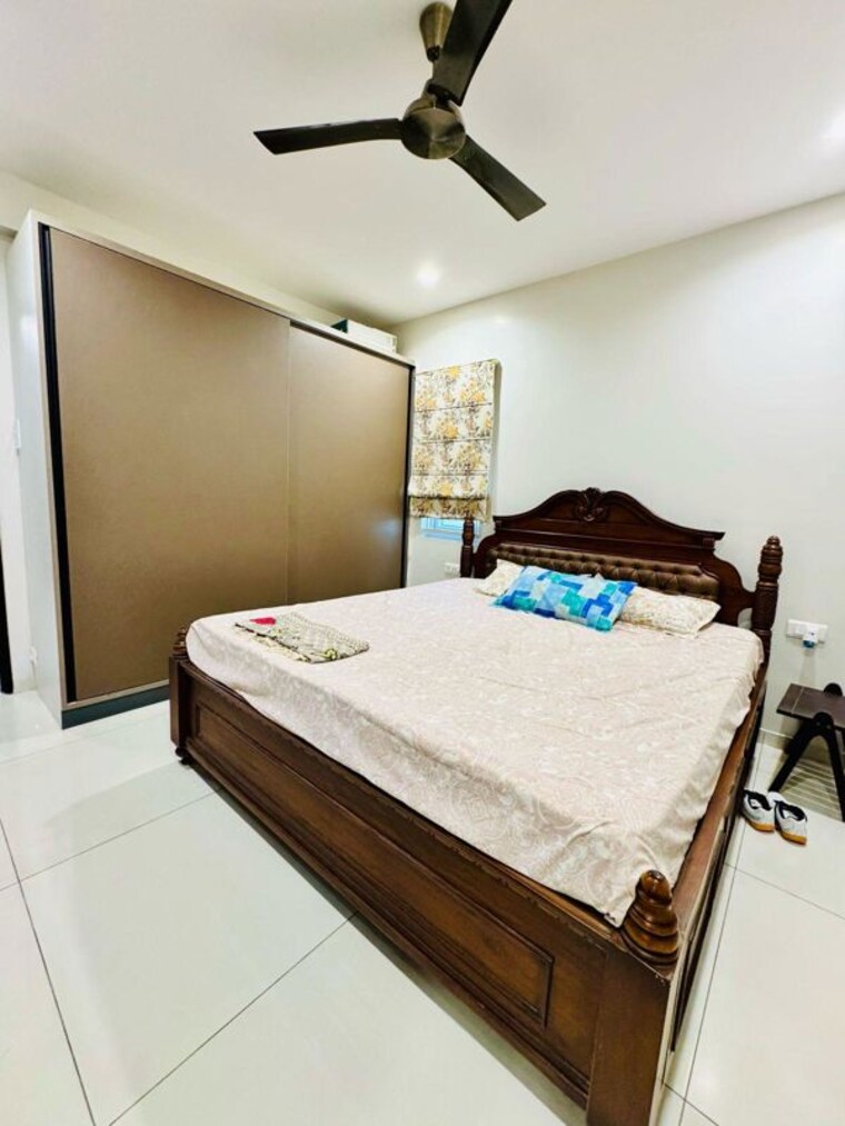 Bedroom, rajapushpa-regalia 3 Bedroom 1960 Sq.Ft. Apartment In Kokapet Hyderabad 10786461