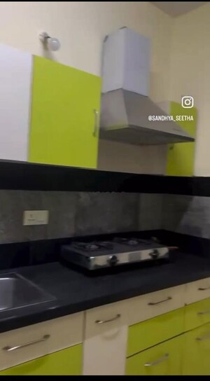 Kitchen in 3 BHK Apartment at My Home Jewel Agate Block, Madinaguda – for Rent