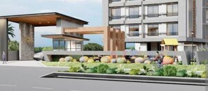 Balcony in 2 BHK Apartment at Althan – for Rent