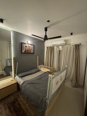 Master Bedroom in 2 BHK Apartment at SGM Petals, Kudlu – for Rent
