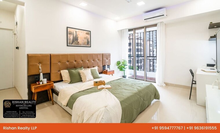 Bedroom, satellite-tower 2 Bedroom 741 Sq.Ft. Apartment In Goregaon East Mumbai 10786511