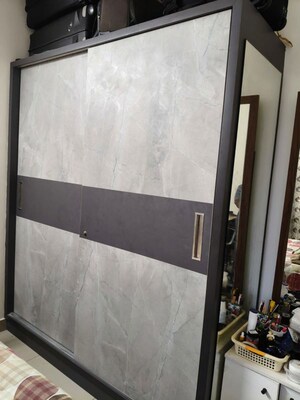 Balcony in 2.5 BHK Apartment at Mantri Webcity, Hennur Road – for Rent