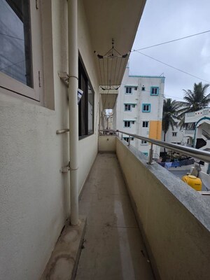 Balcony in 1 BHK Apartment at Harsh Enclave, Cv Raman Nagar – for Rent
