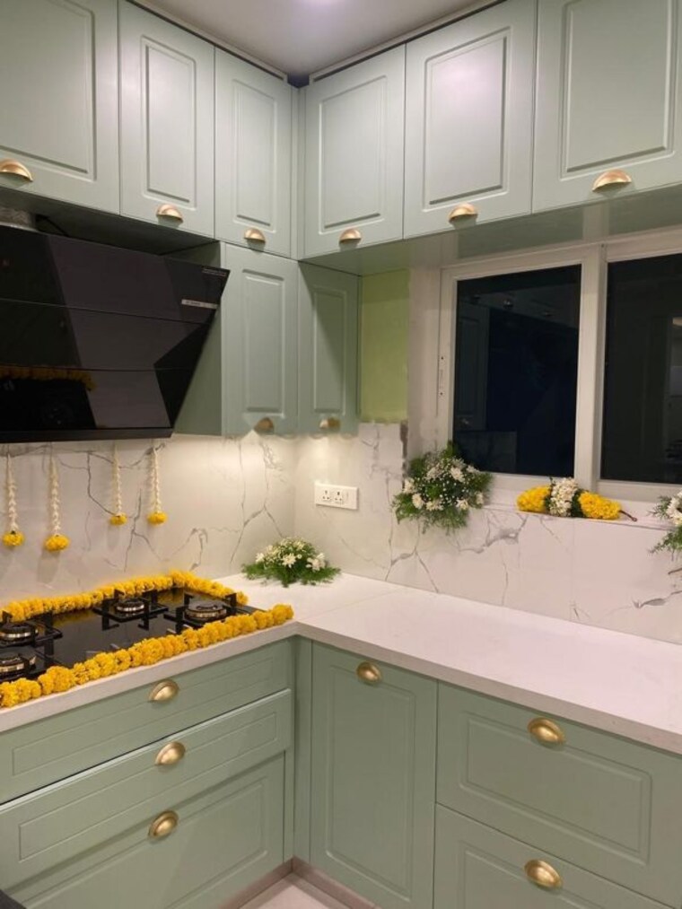 Kitchen, rajapushpa-eterna 3 Bedroom 2360 Sq.Ft. Apartment In Nanakramguda Hyderabad 10786560