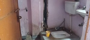 Bathroom in 1 BHK Independent House at Dev Nagar – for Rent
