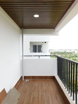 Kitchen in 3 BHK Apartment at Madhu Park Ville, Tellapur – for Rent