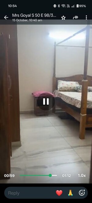 Bedroom in 4 BHK Villa at RWA Apartments Sector 50, Sector 50 – for Rent