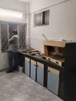 Kitchen in 1 BHK Apartment at Hermes Tower, Camp – for Rent