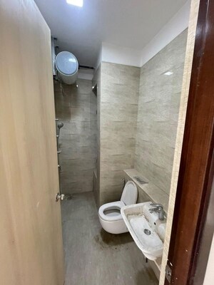 Bathroom in 3 BHK Apartment at Adani Ten BKC, Bandra East – for Rent