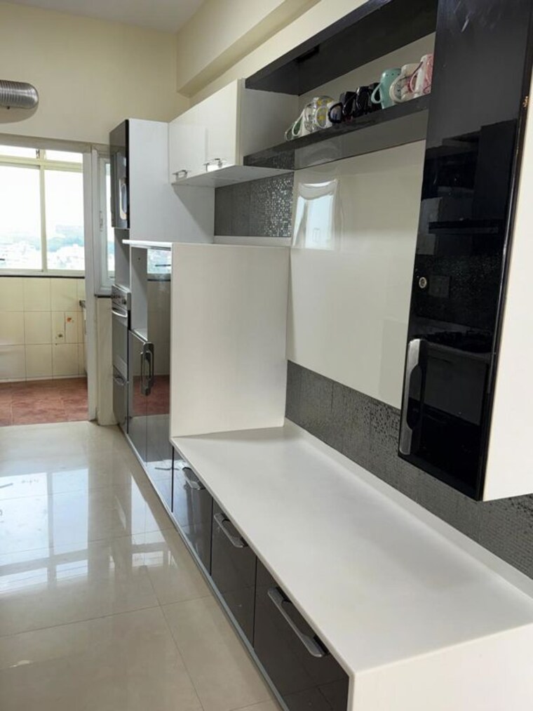 Kitchen, lnt-realty-south-city 3 Bedroom 1750 Sq.Ft. Apartment In Bannerghatta Road Bangalore 10786606