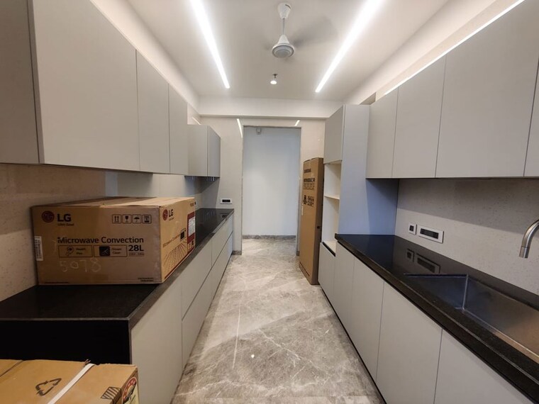 Kitchen, ekta-eros 3 Bedroom 1200 Sq.Ft. Apartment In Khar West Mumbai 10786625