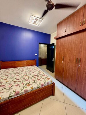 Bedroom in 3 BHK Apartment at Sobha Chrysanthemum, Thanisandra – for Rent