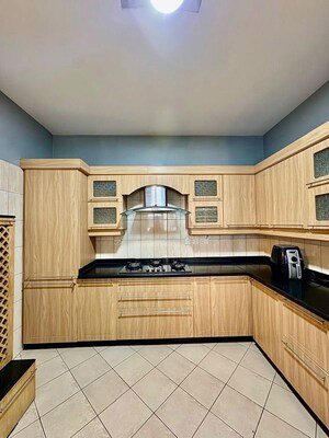 Kitchen in 3 BHK Apartment at Sobha Chrysanthemum, Thanisandra – for Rent