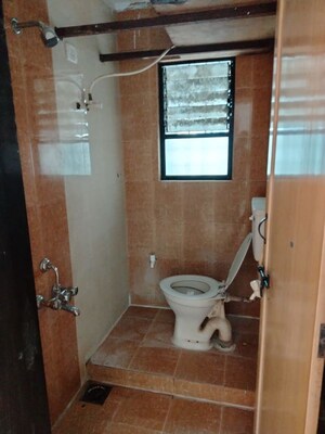 Bathroom in 1 RK Apartment at Sai Shriya Residency, Dhayari – for Rent
