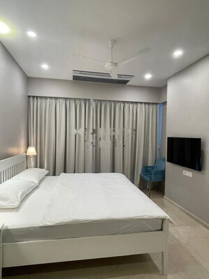 Bedroom in 3 BHK Apartment at Rustomjee Crown, Prabhadevi – for Rent