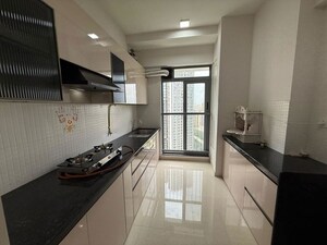 Kitchen in 3 BHK Apartment at Sheth Avante, Kanjurmarg West – for Rent